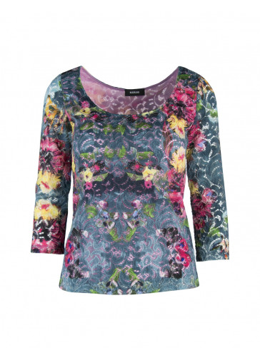 T-SHIRT IN PIZZO