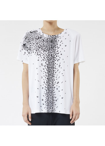 T-SHIRT ST LEOPARDO IN CAPO+APPL 2