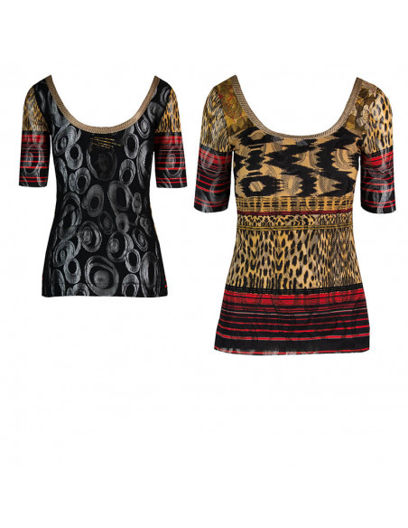 T-SHIRT ST BALI IN PIZZO